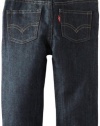 Levi's Baby-boys Infant 514  Straight Jean, Captain, 12 Months