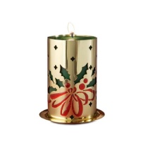 Lenox Winter Greetings Pierced Sleeve with Candle