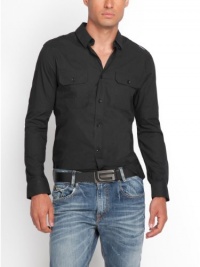 GUESS Military Shirt in Dean Smart Slim Fit