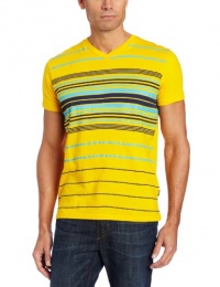 Company 81 Men's V-Neck Stripped Tee