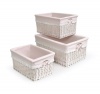 Badger Basket Three Basket Set, Pink