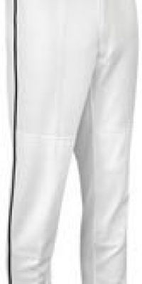 Mizuno 350149 Youth Premier Piped Pant - White/Black