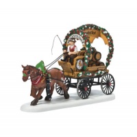 Department 56 Alpine Village Wolfstein Beer Wagon Accessory Figurine