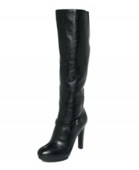 Nine West's Craftwork dress boots add sleek polish to all of your favorite fall outfits.