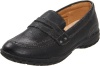 Hush Puppies Salem Moccasin (Toddler/Little Kid/Big Kid),Black,3 MW US Little Kid