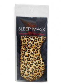 Swissco Satin Sleep Mask Leopard Print