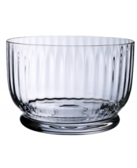 Villeroy & Boch brings contemporary style to your home with this New Cottage bowl, featuring a stately silhouette detailed with beveled edges. Finished in elegant crystal.