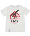 LRG Pentagon T-Shirt (Sizes 4 - 7) - white, 4