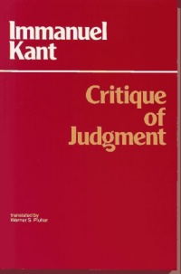 Critique of Judgment (Hackett Publishing)