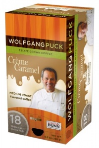 Wolfgang Puck WP79109 Caramel Cream Single Cup Coffee Pods, 18-count