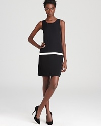 With the subtlest hint of '60s mod, this Joie Walden silk dress is simple and chic defined.