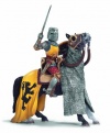 Schleich Lion Coat of Arms Knight with sword on horse