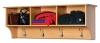 Prepac Sonoma Maple Entryway Cubbie Shelf