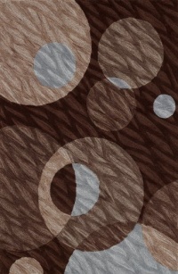 Dalyn Rugs Studio 24 9-Feet by 13-Feet Area Rug, Chocolate