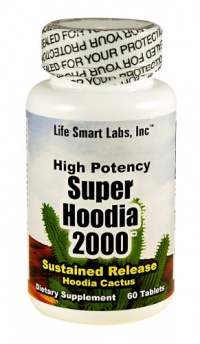 2000 MG Super Hoodia Time Release Hoodia diet pills, 2000mg per 2 cap. serving