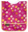 Kushies Waterproof Ribneck Bib, Pink Circle, Infant