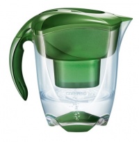 Mavea Elemaris XL Water Filtration Pitcher, Sage Green