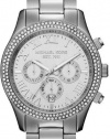 Michael Kors MK5667 Ladies Silver Chronograph Watch