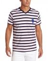 U.S. Polo Assn. Men's Short Sleeve Striped T-Shirt