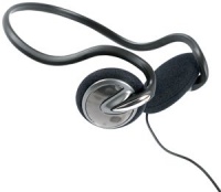 GE 95352 Lightweight Behind-the-Neck Headphone (Black)