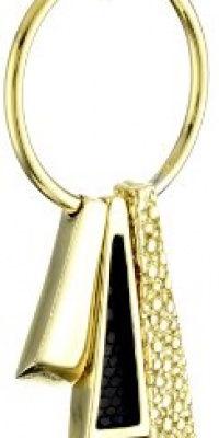 KARA by Kara Ross Deco Stick Charm Pendant Necklace, Black Lizard