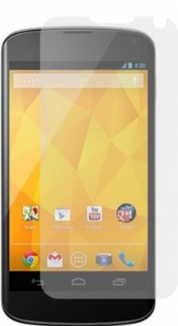 amFilm Premium Screen Protector Film Clear (Invisible) for Google LG Nexus 4 (3 Pack) [In Retail Packing]