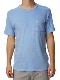 Lucky Brand Men's Short Sleeve Crew Neck Basic T-Shirt Light Blue