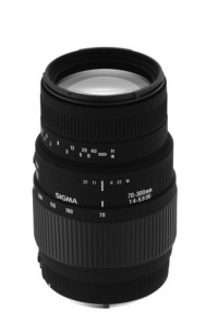 Sigma 70-300mm f/4-5.6 SLD DG Macro Lens with built in motor for Nikon Digital SLR Cameras