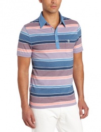 Original Penguin Men's Stripe Polo Heritage Fit