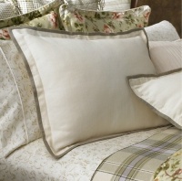 Lauren by Ralph Lauren Yorkshire Rose Standard Sham - Linen