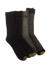 Gold Toe Men's Four Pack Dress Socks