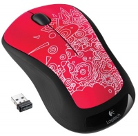 Logitech Wireless Mouse M310 - Red Topography (910-002953)