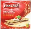 Finn Crisp Original, Delicately Thin Rye Crispbread, 7-Ounce Boxes (Pack of 9)