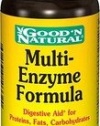 Good 'N Natural - Multi-Enzyme Formula - 100 Tablets