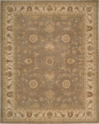 Nourison Rugs Heritage Hall Collection HE09 Olive Rectangle 3'9 x 5'9 Area Rug