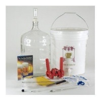 Gold Complete Beer Equipment Kit (K7) with 5 Gallon Glass Carboy