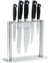 Mercer Cutlery Genesis 6-Piece Forged Knife Block Set, Steel/Black