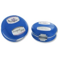 Discgear Portable 40 Disc Storage Case (Discus 40, Blue Iris)