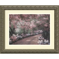 Azalea Walk Framed Wall Art by Diane Romanello - 17.12W x 14.12H in.