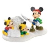 Department 56 Disney Village Snow Fort Fun Village Accessory, 2.25-Inch