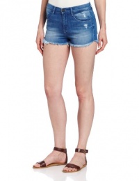 Black Orchid Women's High Rise Cut Off Short