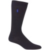 Polo Ralph Lauren Men's Socks Classic Solid 7x2 Rib Slack Navy 1 Pair