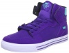 Supra - Mens Vaider High Top Shoes, Size: 15 D(M) US Mens, Color: Purple / Teal/White