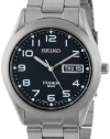 Seiko Men's SGG711 Quartz Titanium Case and Bracelet Watch