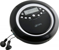 GPX PC800B Personal CD Player with MP3 Playback and Anti-Skip Protection (Black)