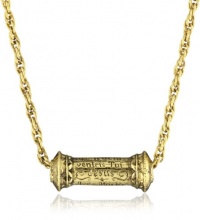 The Vatican Library Collection Gold Ave Maria Prayer Bead Necklace