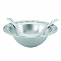 Lenox Opal Innocence Carved 14-Inch 3-Piece Salad Set