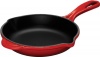 Le Creuset Enameled Cast-Iron 6-1/3-Inch Skillet with Iron Handle, Cherry