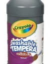 Crayola Artista II Washable Tempera Paint 16oz Black