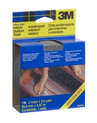 3M Safety-Walk Gray Indoor/Outdoor Tread, 2-Inch by 180-Inch (7647NA)